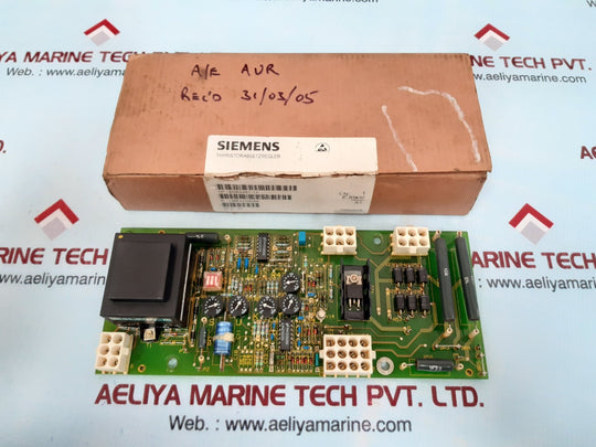 Siemens 6ga2491-1a automatic voltage regulator 