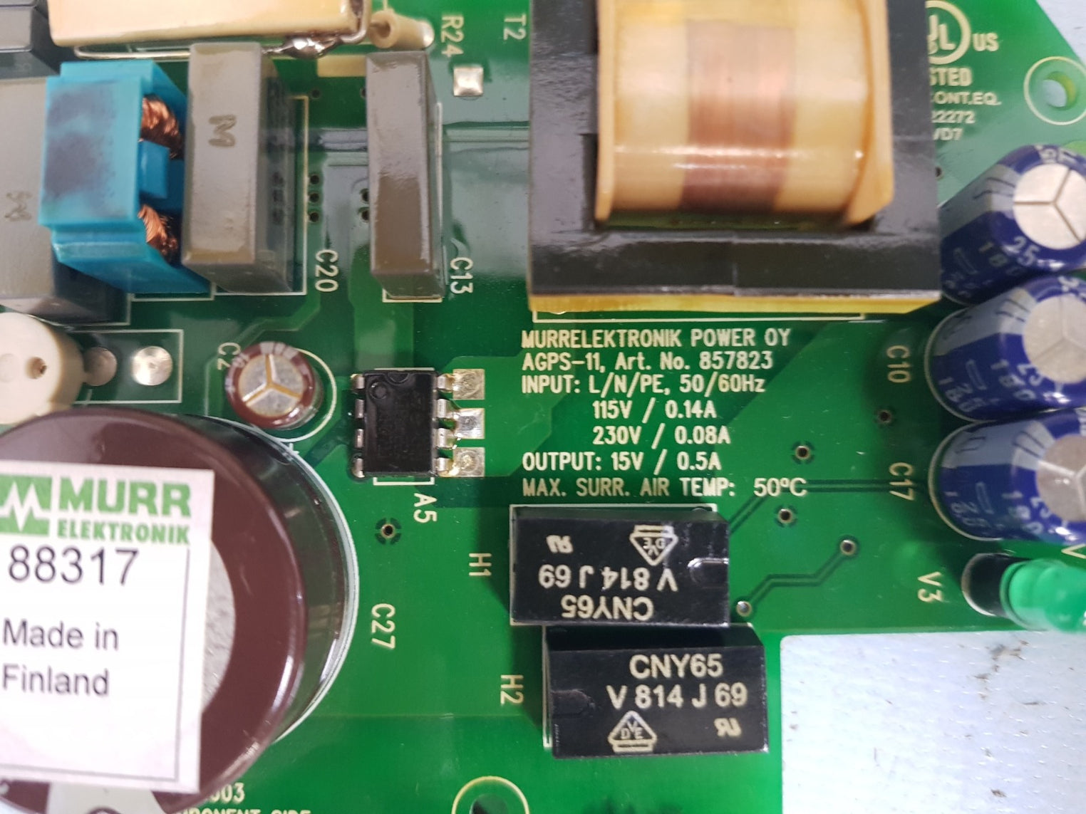 Murrelektronik agps-11 inverter protection board