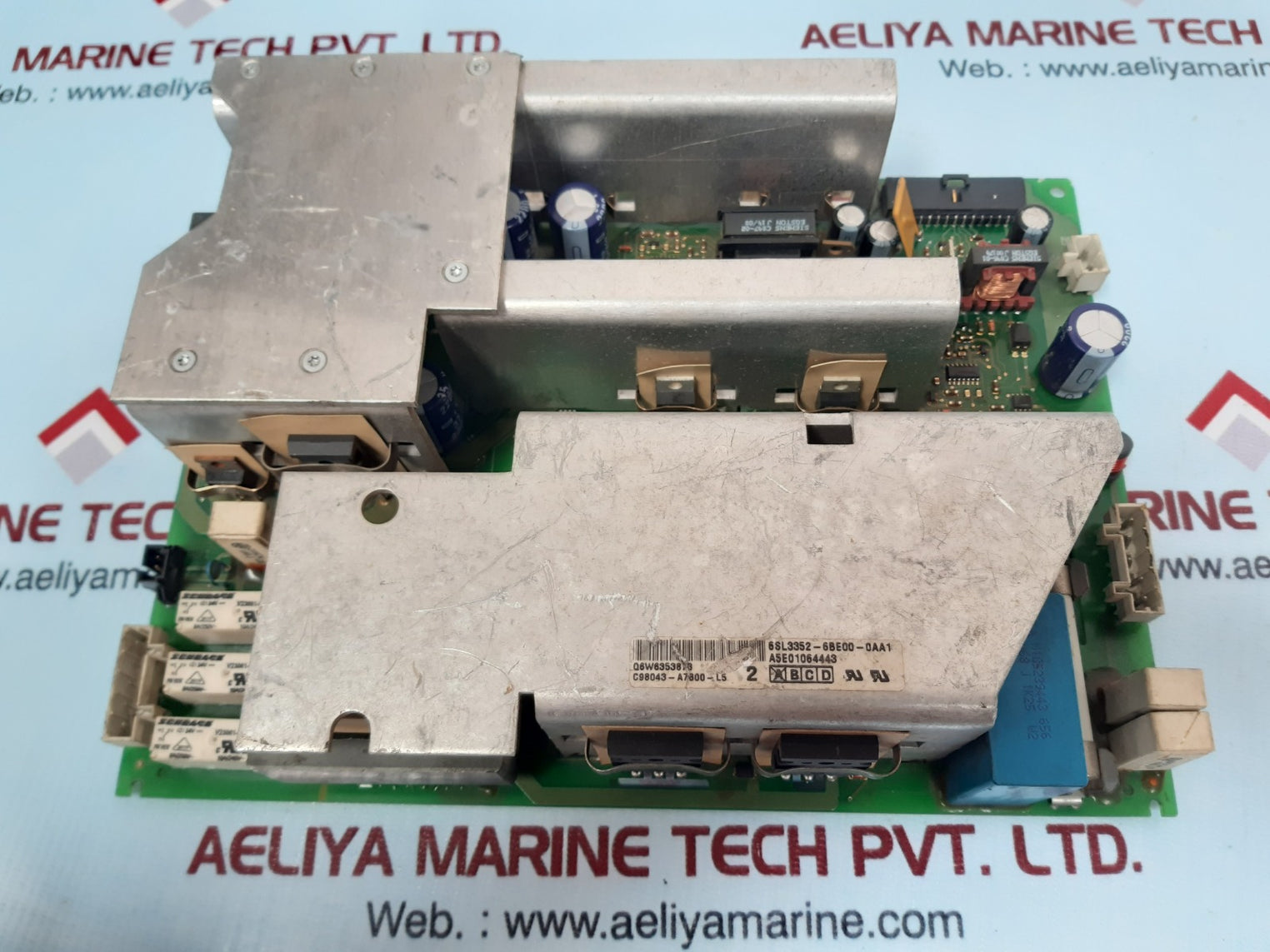 Siemens 6sl3352-6be00-0aa1 power supply board