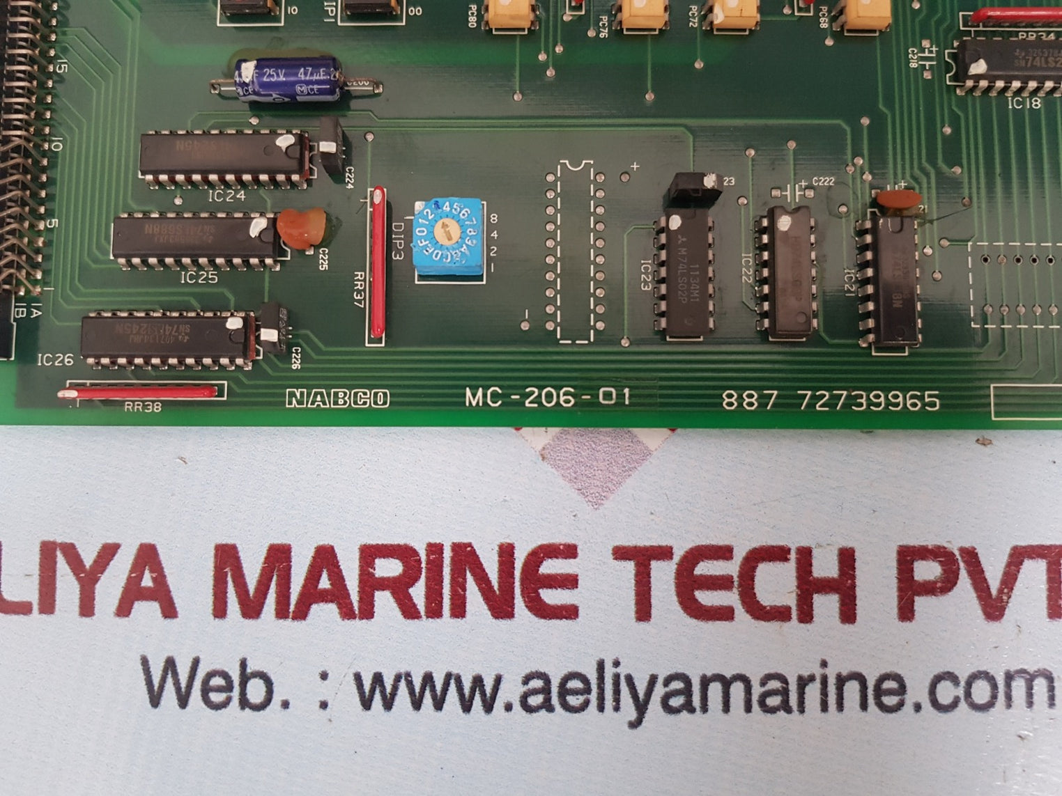 Nabco mc-206-01 bridge maneuvering system 887 72739965