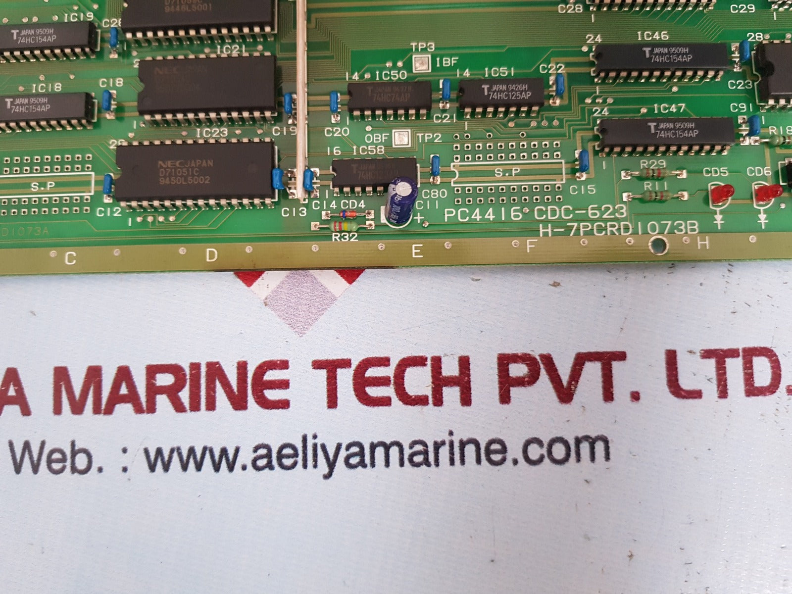 Jrc pc4416 cdc-623 pcb card 