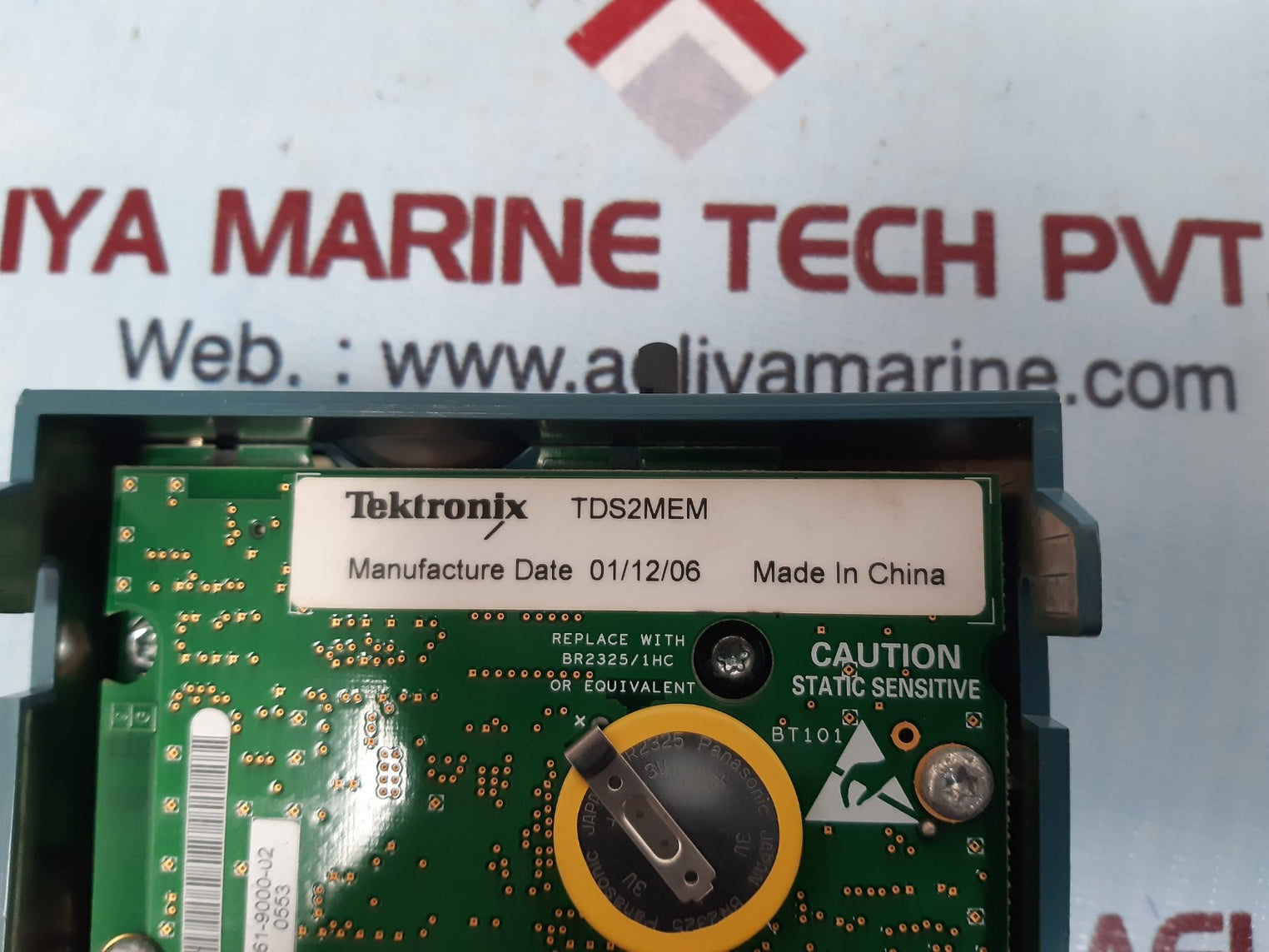 Tektronix tds2mem series oscilloscope