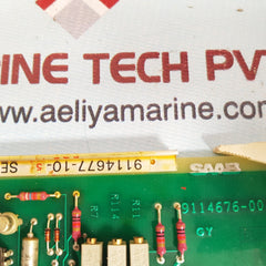 Saab pu 1 pb 9 signal processing 1 9114676-004k