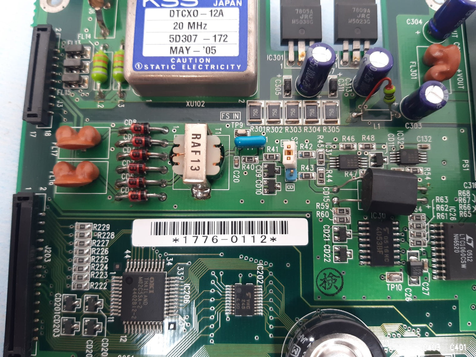 Jrc cdj-1999n control board 7pcjd0105 