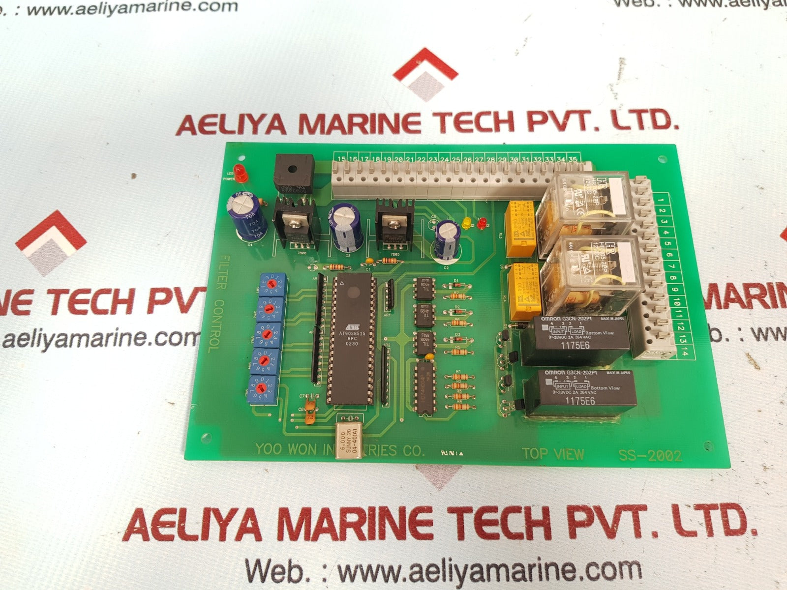 Yoowon ss-2002 filter control pcb card