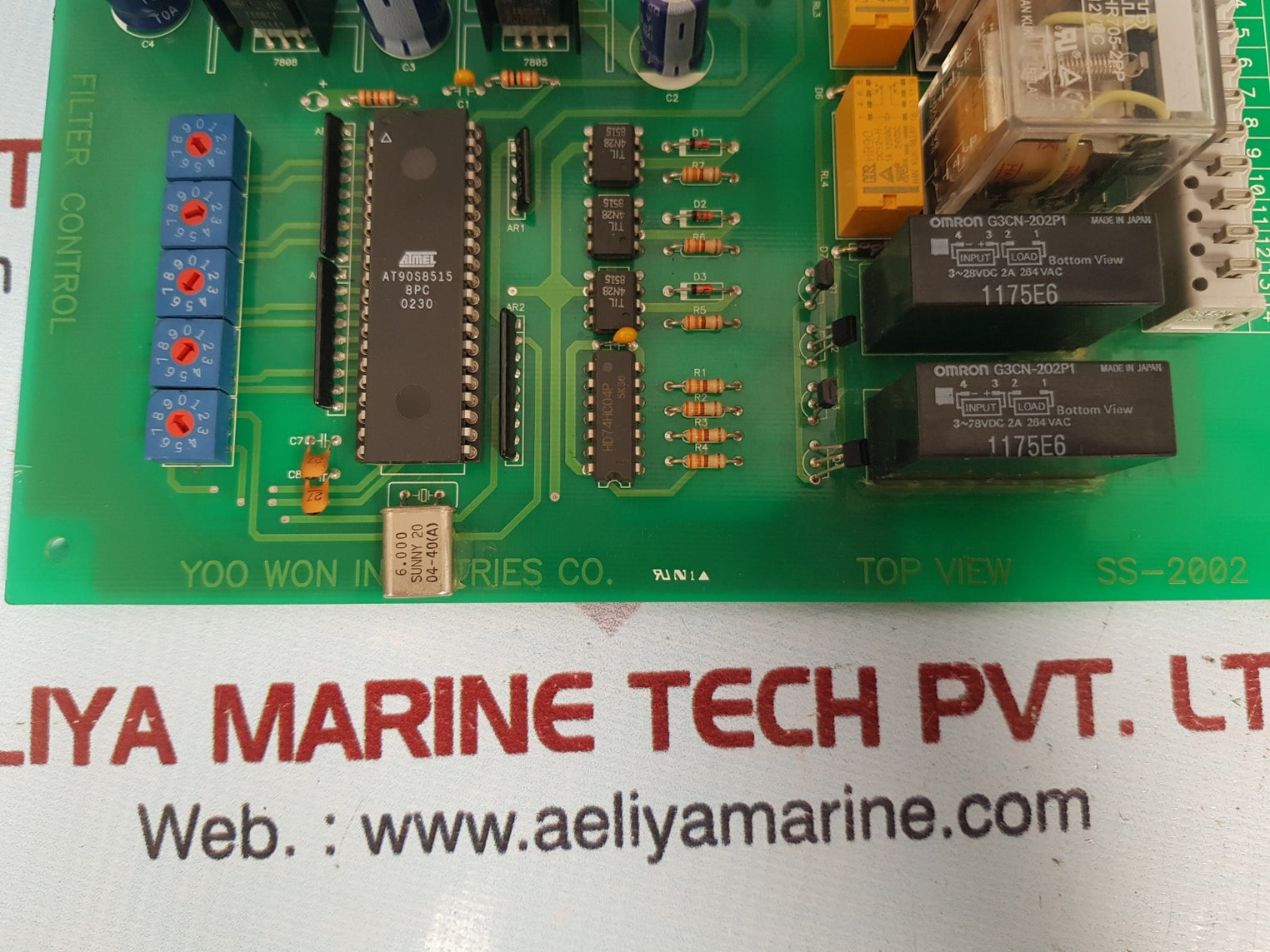 Yoowon ss-2002 filter control pcb card