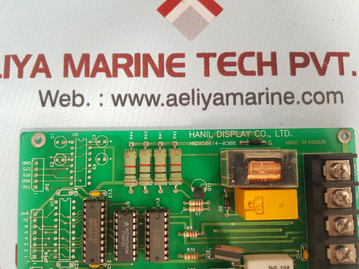 Hanil display  hid950814-0308 pcb card