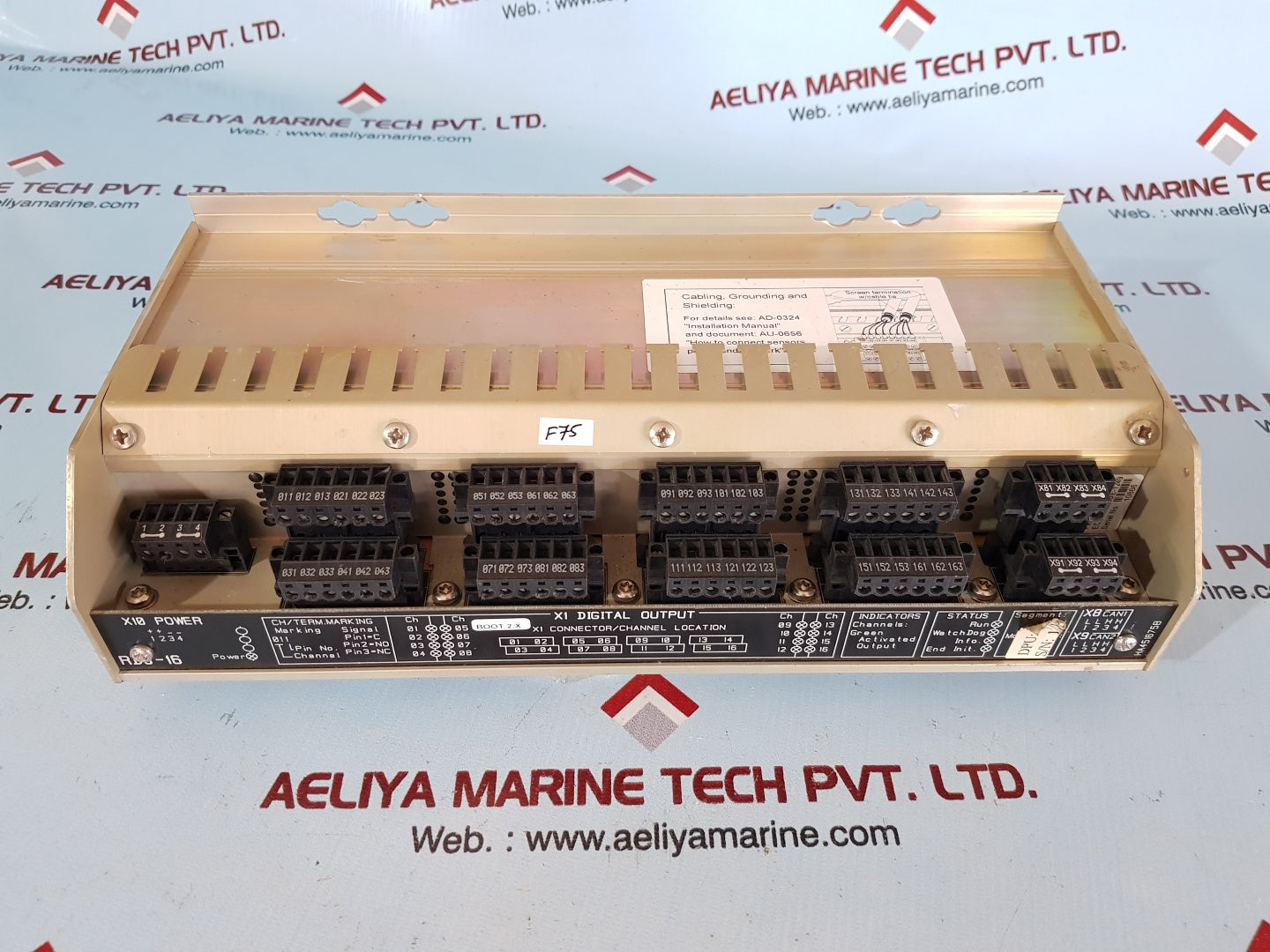 Kongsberg Rdo-16 8100155 I/O Module 6200341 Rev E
