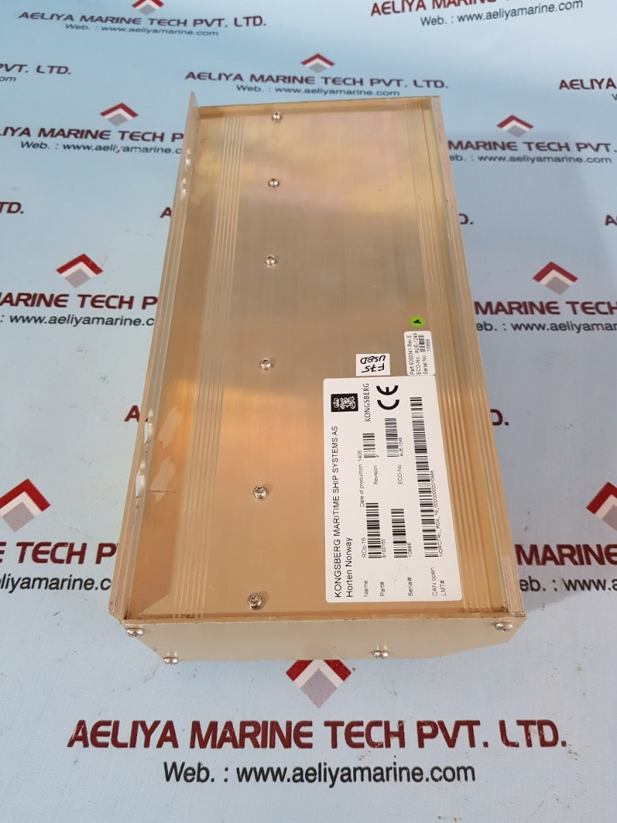 Kongsberg Rdo-16 8100155 I/O Module 6200341 Rev E