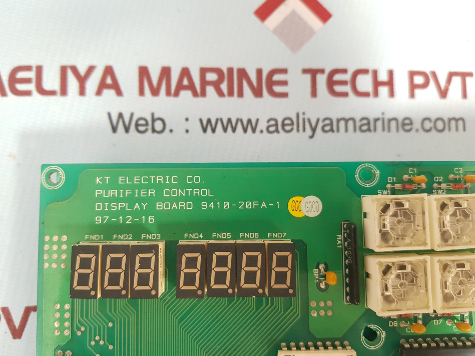 Kt electric purifier control display board  9410-20fa-1