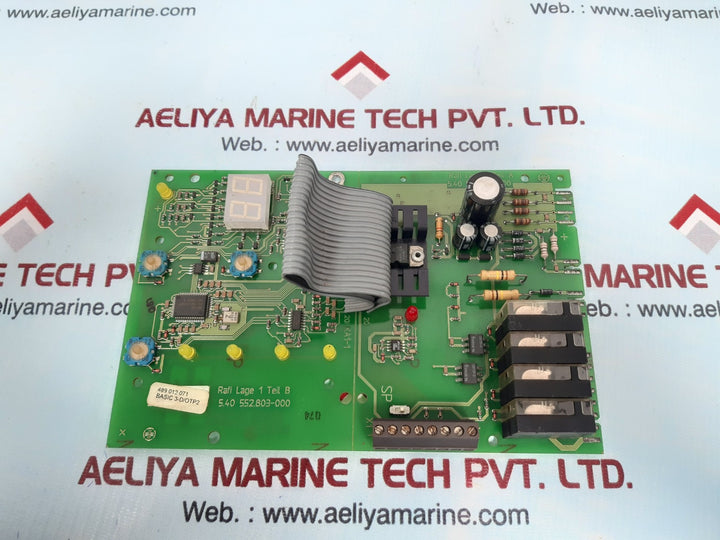 Rafi lage teil 5.40 552.803-000 pcb card