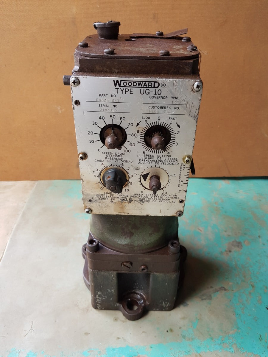 Woodward ug-10 governer f8526 653 rpm 676-1477