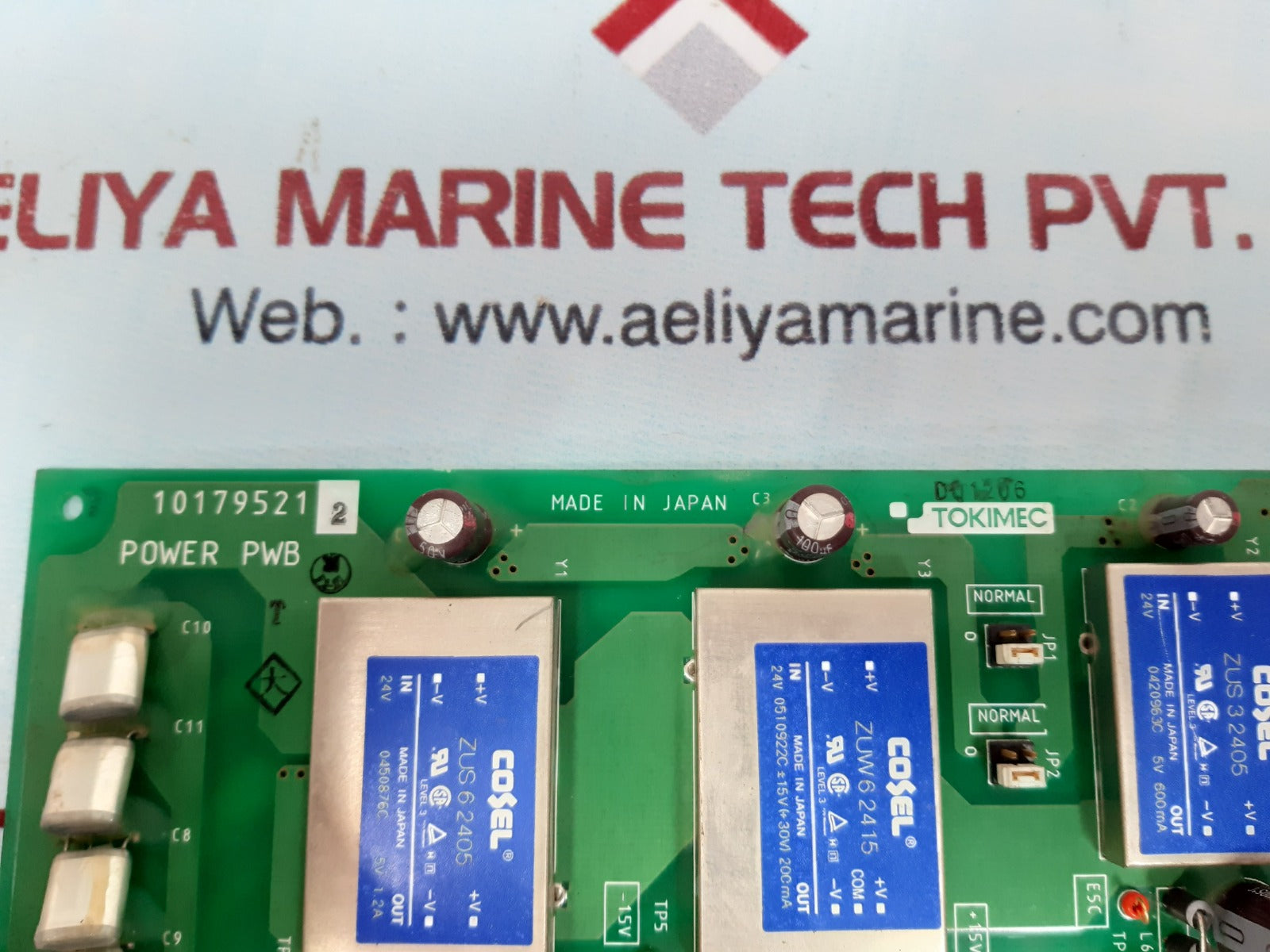 Tokimec 10179521 2 pcb card