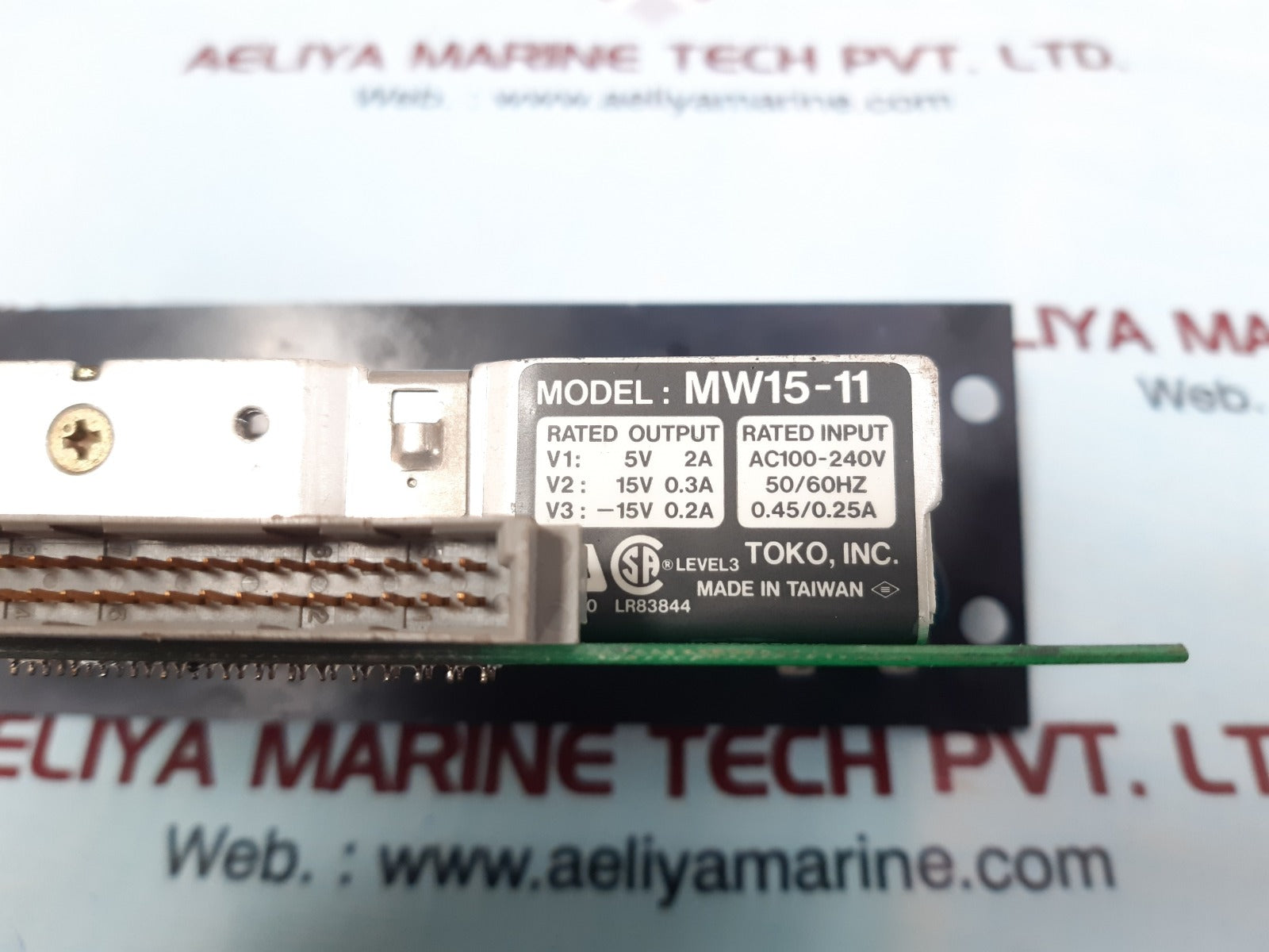 Toko mw15-11 power supply