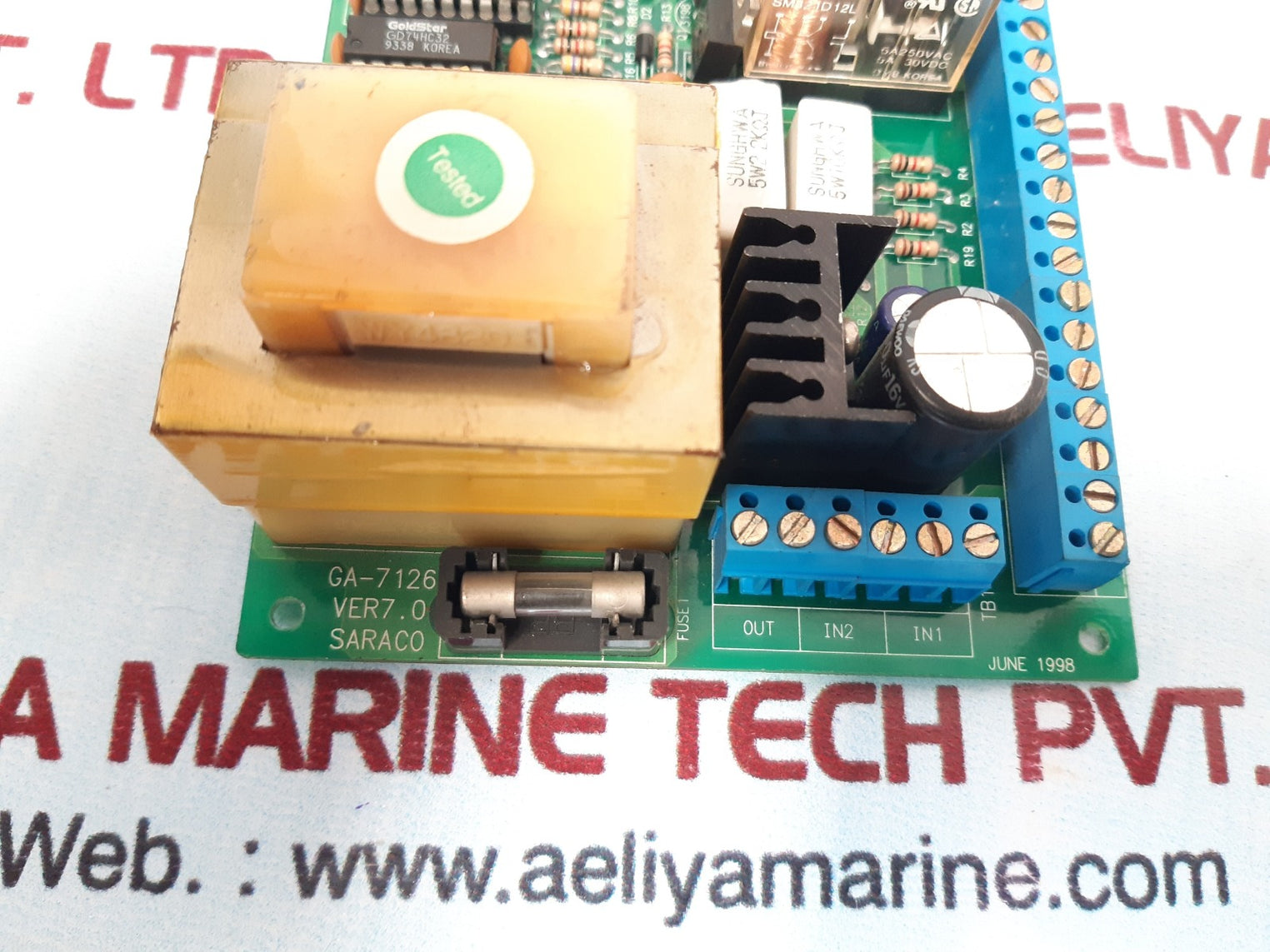 Saraco ga-7126 pcb card