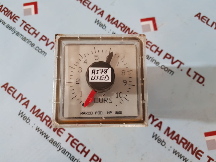 Marco pool mp 1000 timer