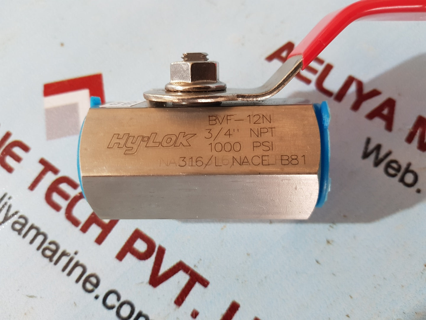 Hy-lok bvf-12n 3/4" ball valve 1000 psi 
