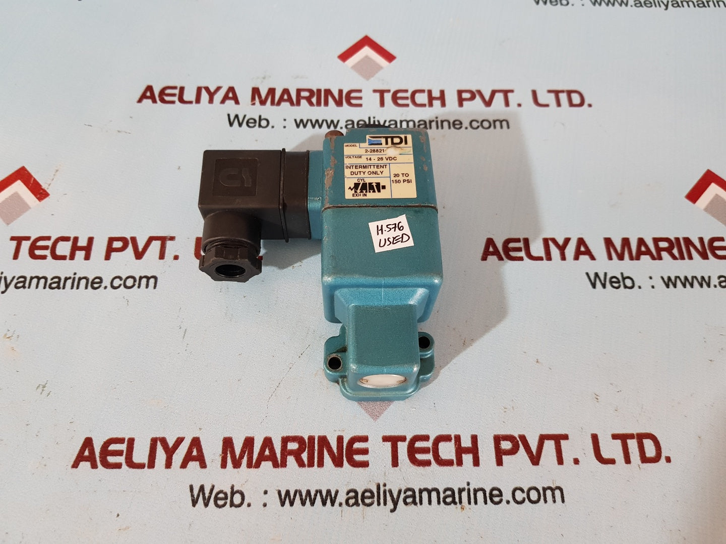 Tdi 2-28821 solenoid valve