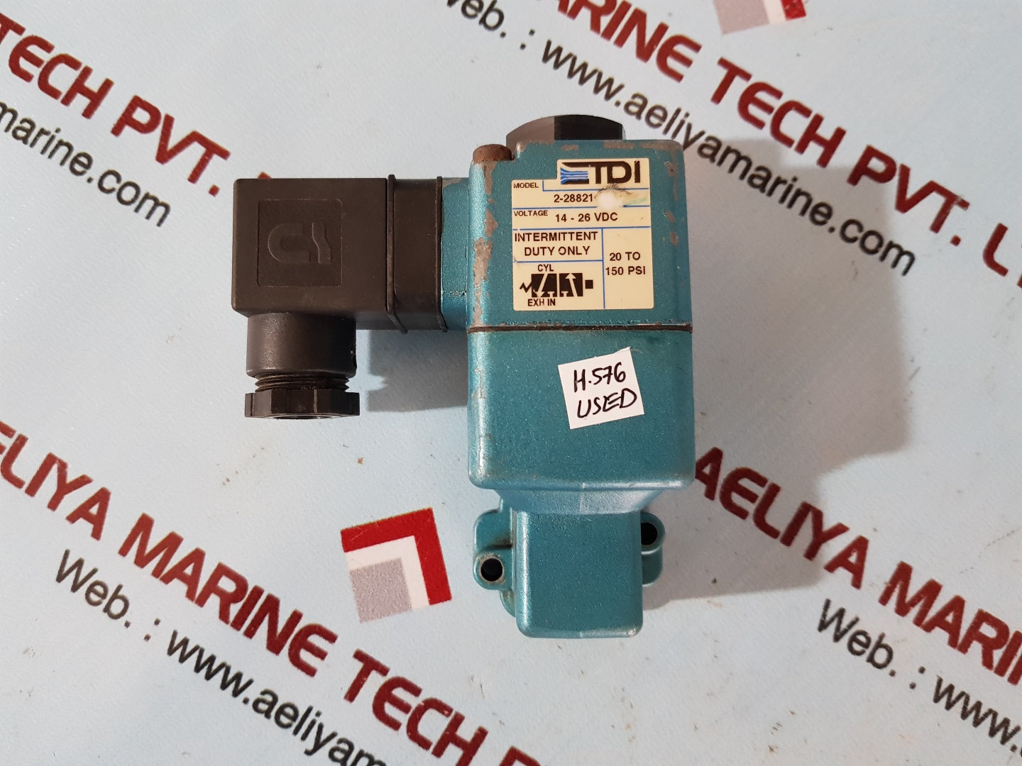 Tdi 2-28821 solenoid valve