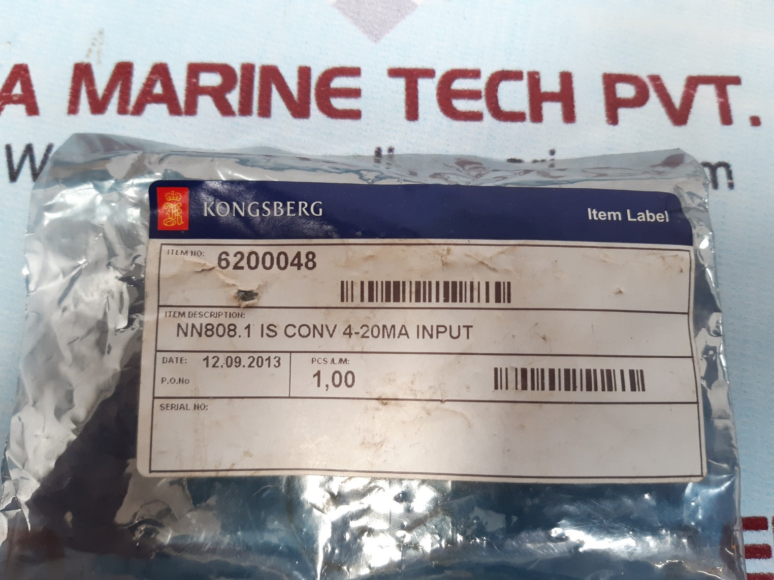 Kongsberg nn808.1 he220385b pcb card 6200048