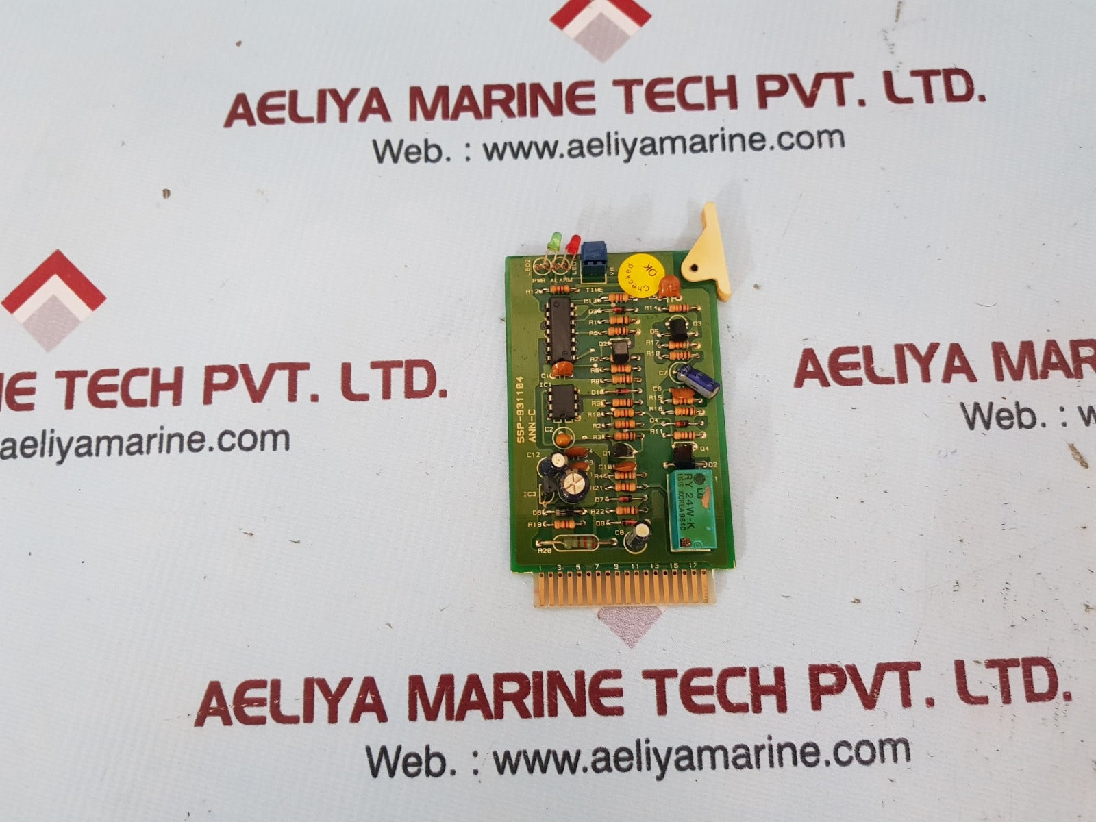 ssp-931104 pcb card ann-c power alarm 