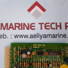 ssp-931104 pcb card ann-c power alarm 