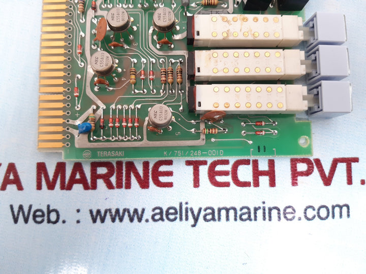 Terasaki erl-111 pcb card k/751/248-001d