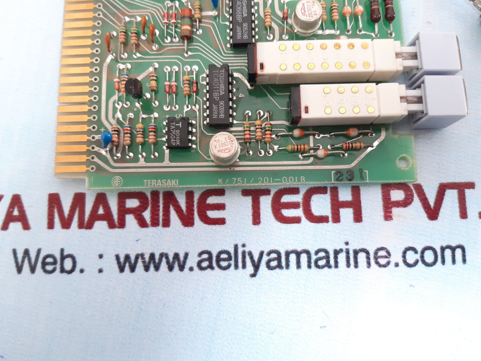 Terasaki ern-131 pcb circuit k/751/201-001b