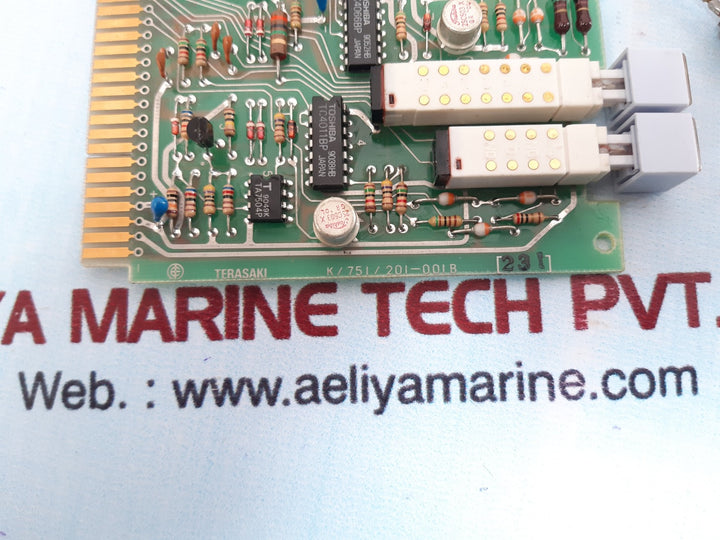 Terasaki ern-131 pcb circuit k/751/201-001b