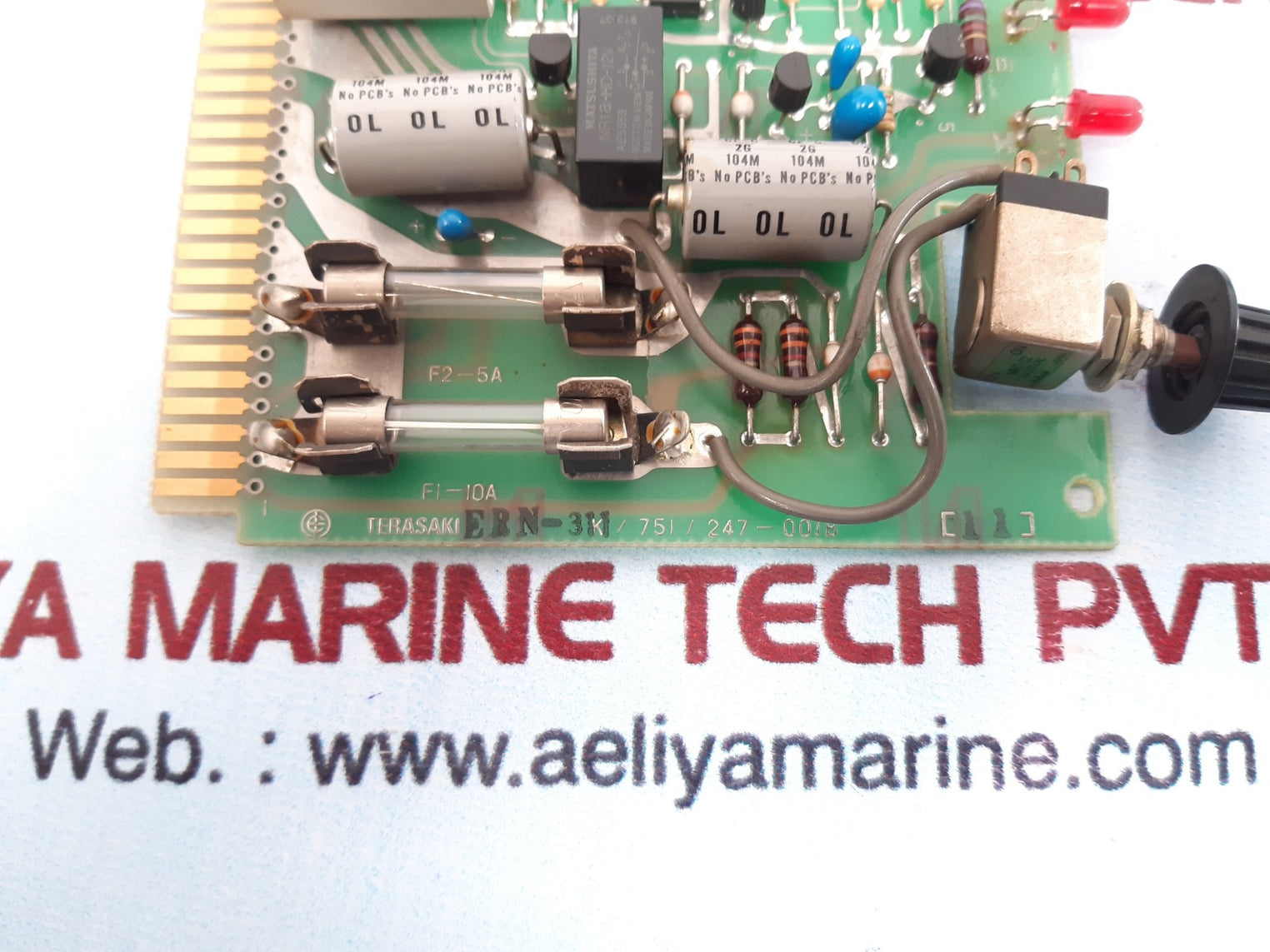 Terasaki Ern-311 Printed Circuit Board K/751/247-001B