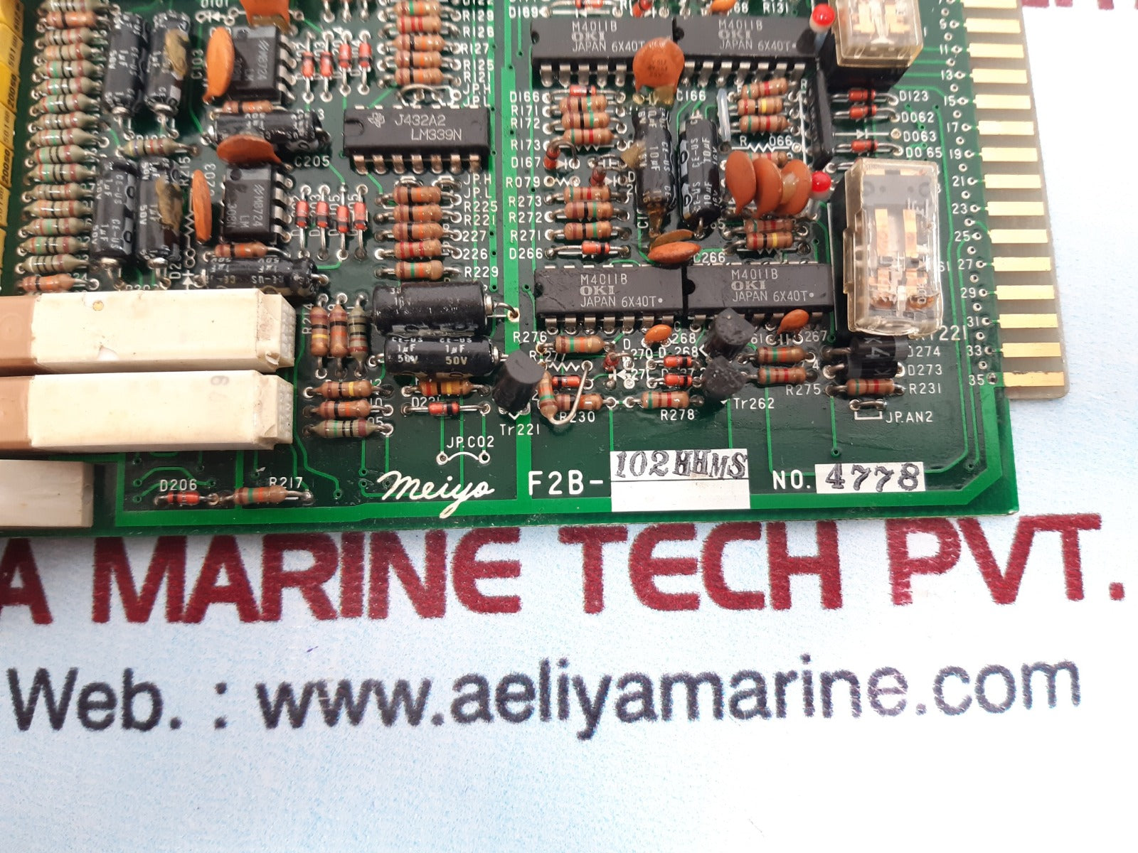 Meiyo f2b-102hhms pcb card pcb-0071c