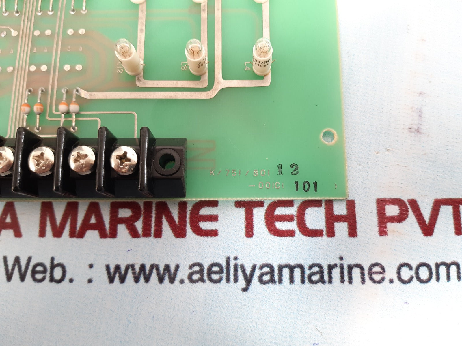 Terasaki ery-2115 pcb card k/751/801-001c (101)