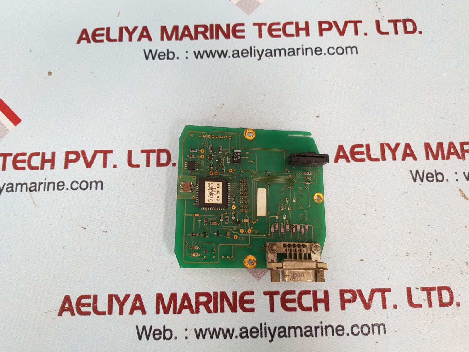 Electronic assembly s&h-1 pcb card ea bf-120