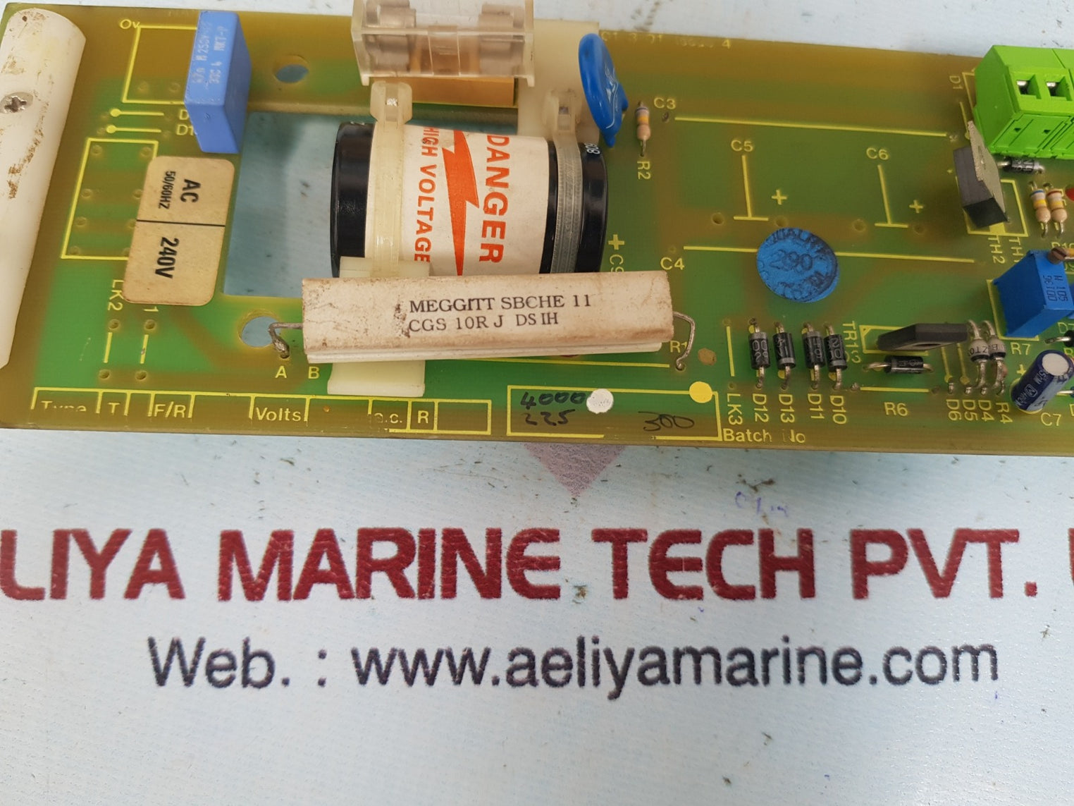 Spect 400.000.01 3-01 pcb card ac 50/60hz