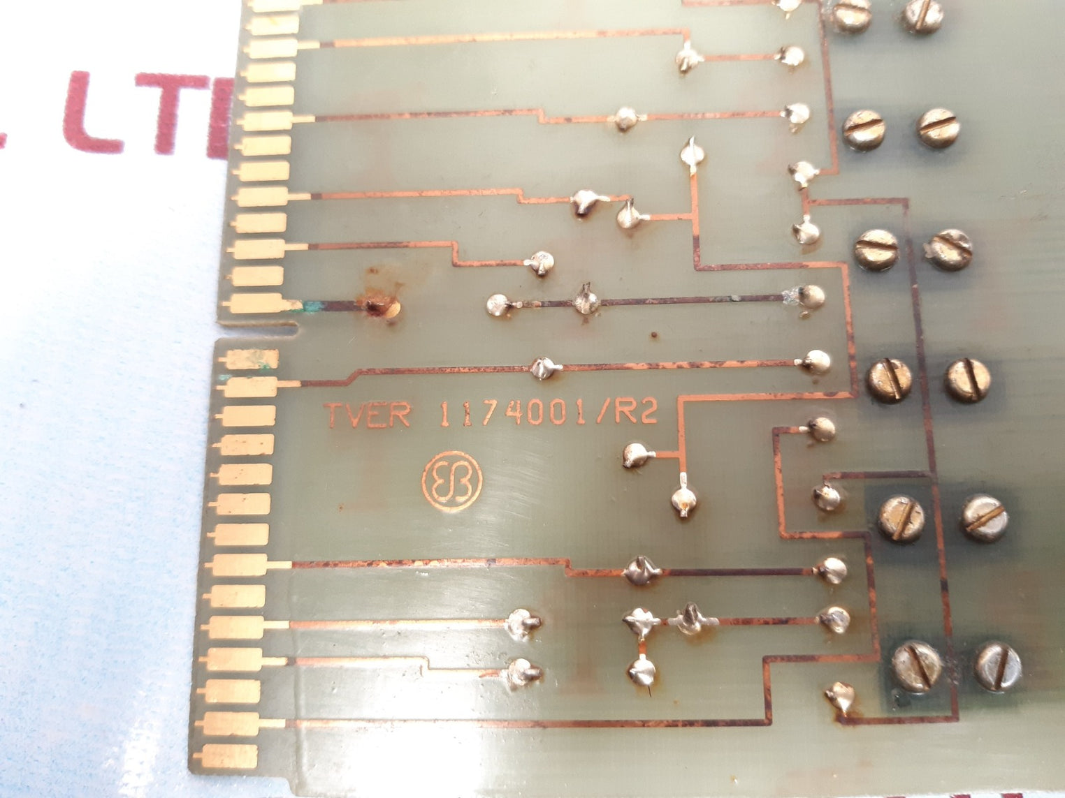 Tver 1174001/r2 Pcb card
