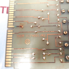 Tver 1174001/r2 Pcb card