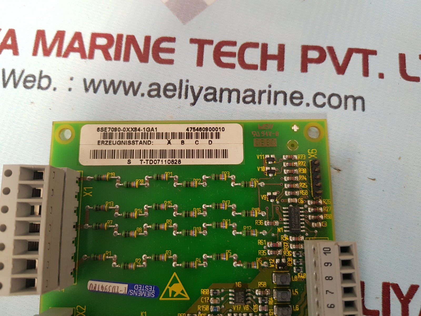 Siemens 6se7090-0xx84-1ga1 voltage meter module