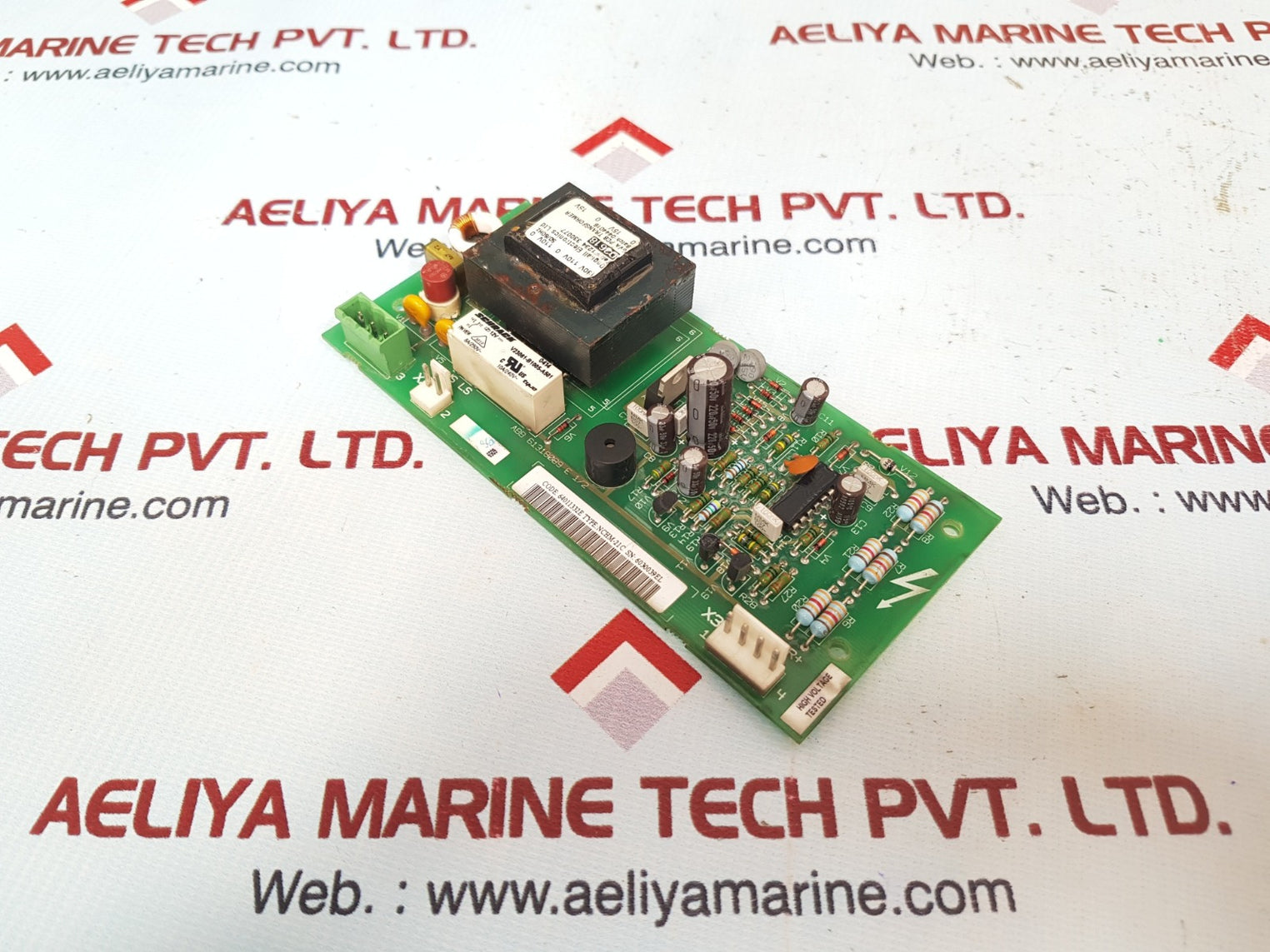 Abb nchm-21c charging monitoring pcb card 61318089