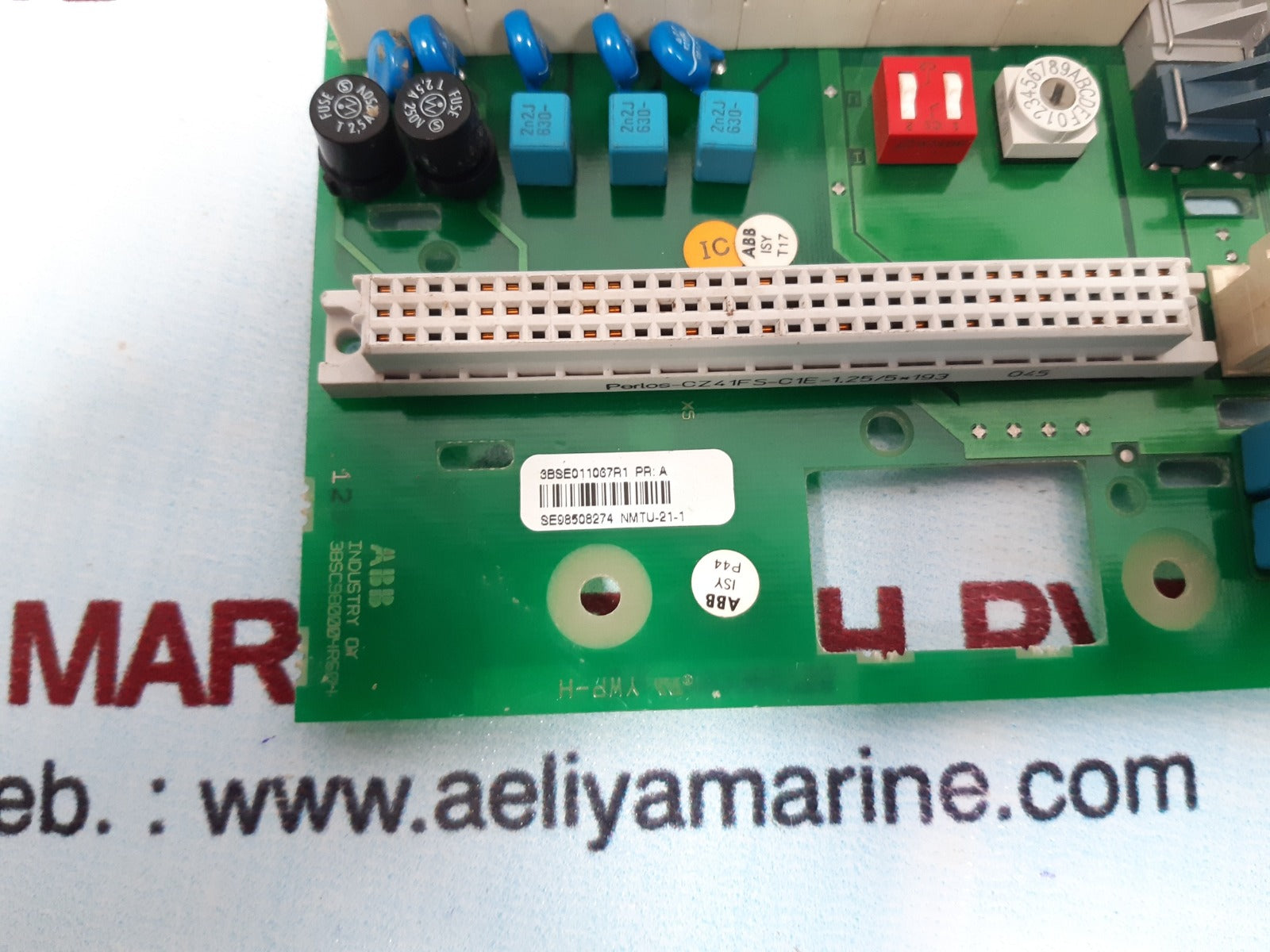 Abb 3bse011067r1 pcb card nmtu-21-1