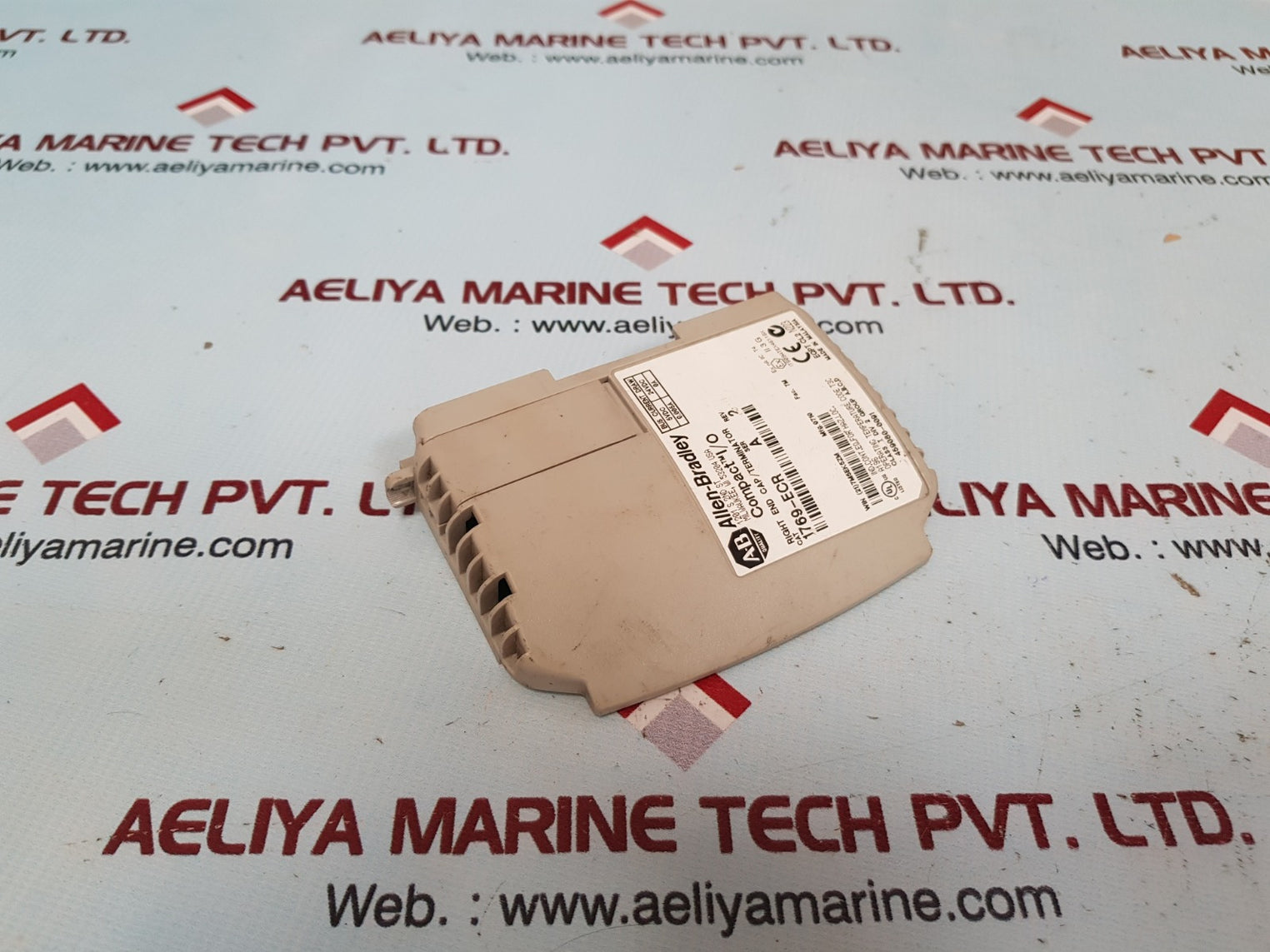 Allen-bradley 1769-ecr compact i/o right end cap/terminator ser A rev 2