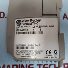 Allen-bradley 1769-crr1 right-to-right 1 ft.(0.3m) expansion cable