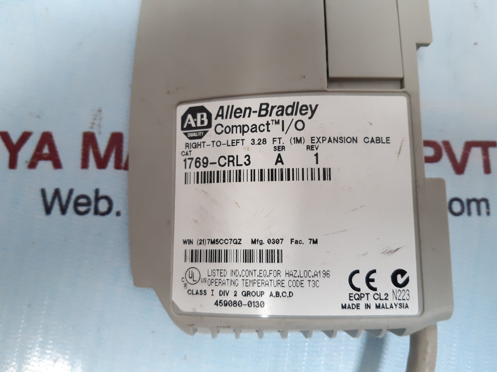 Allen-bradley 1769-crl3 compact i/o module ser A rev 1