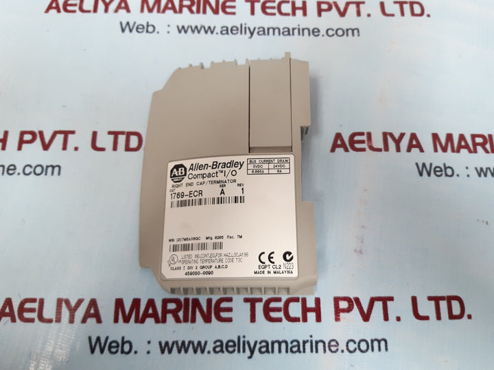 Allen-bradley 1769-ecr right end cap/terminator ser A rev 1