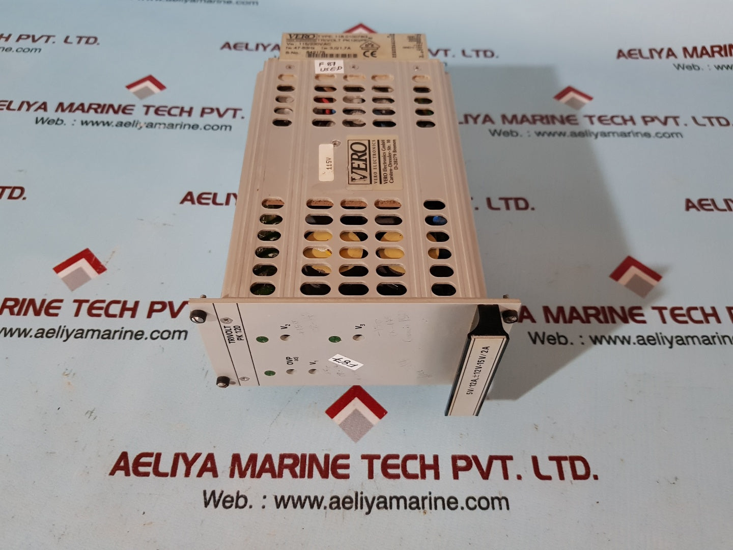 Vero 116-010078g trivolt power supply trivolt pk 120/pf