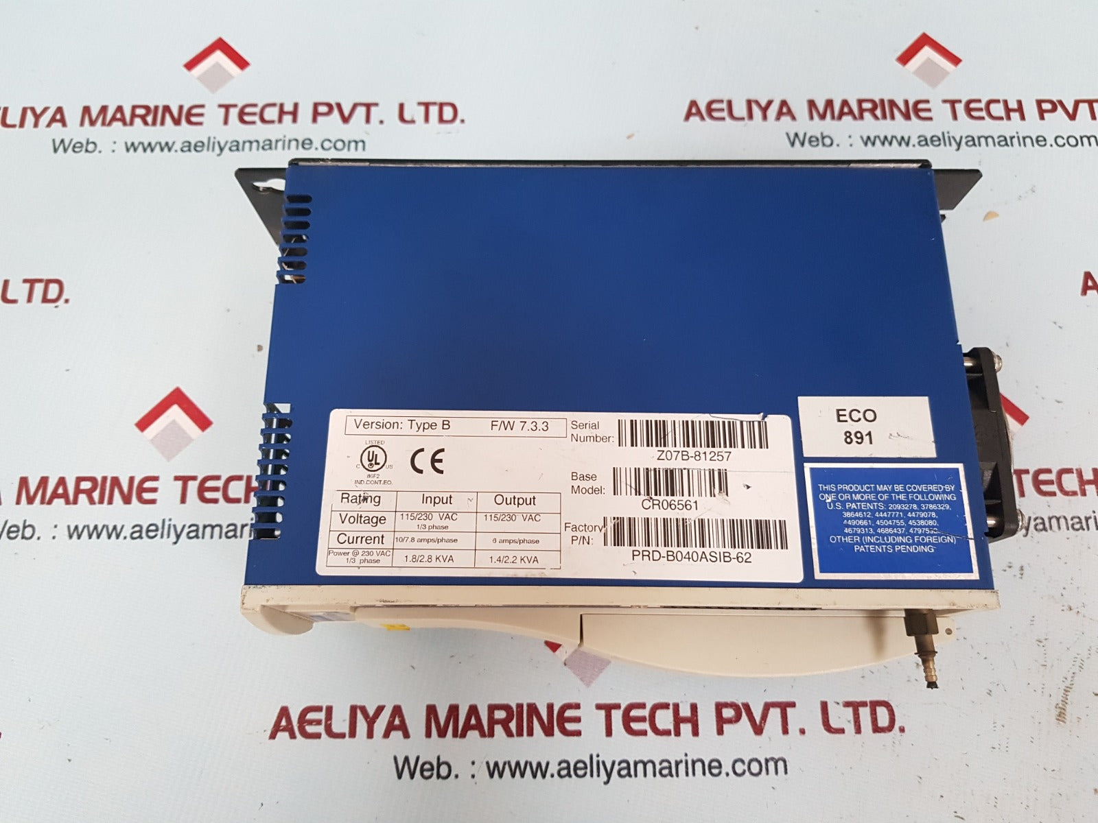 Kollmorgen cr06561 servostar cd servo drive