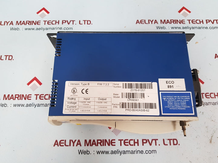 Kollmorgen cr06561 servostar cd servo drive
