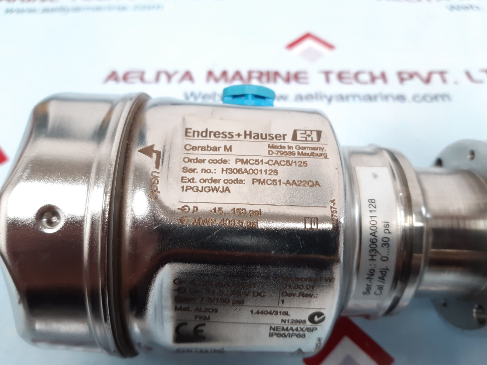 Endress+hauser pmc51-aa22qa pressure sensor pmc51-cac5/125