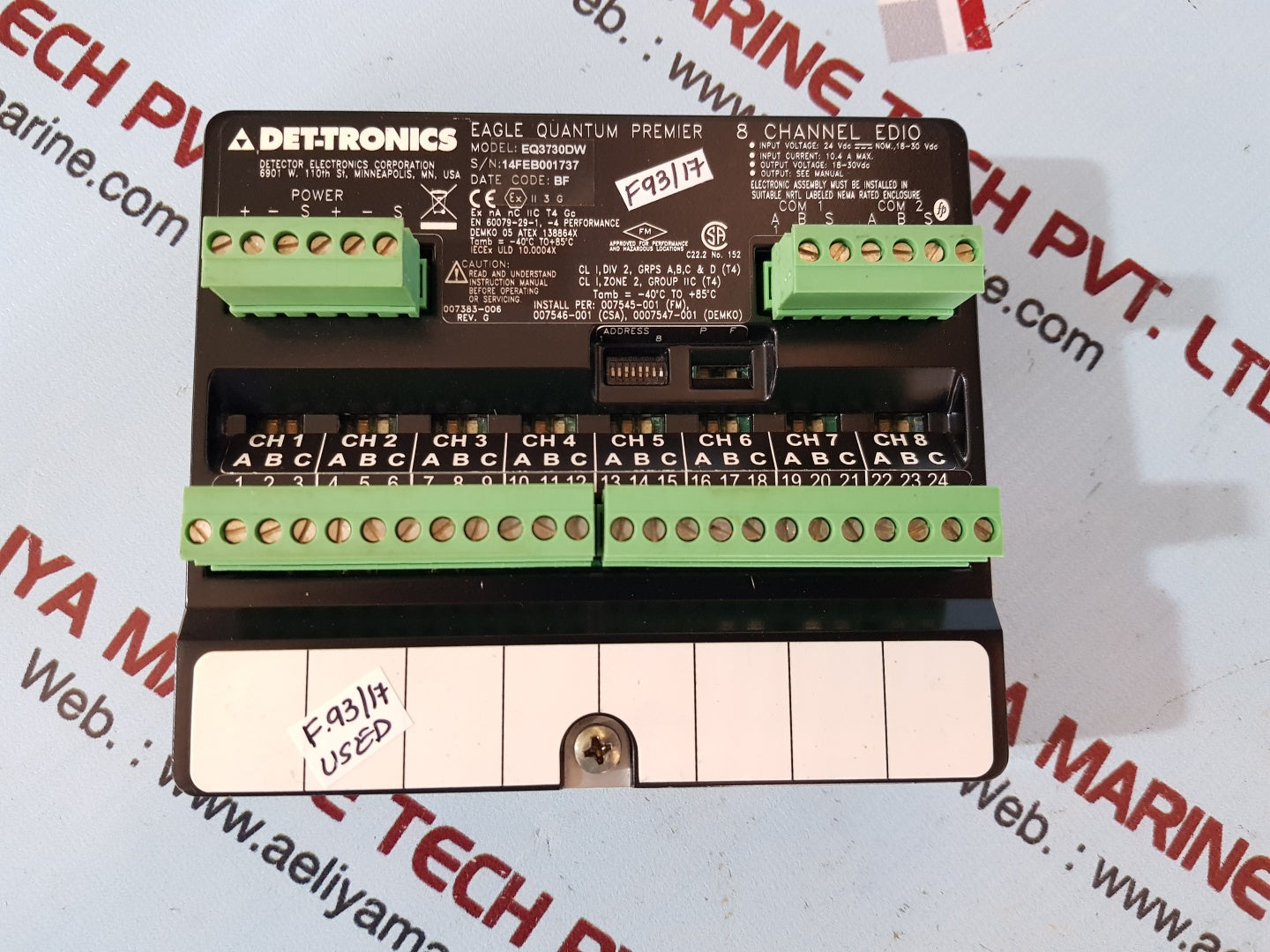 Det-tronics eq3730dw edio module