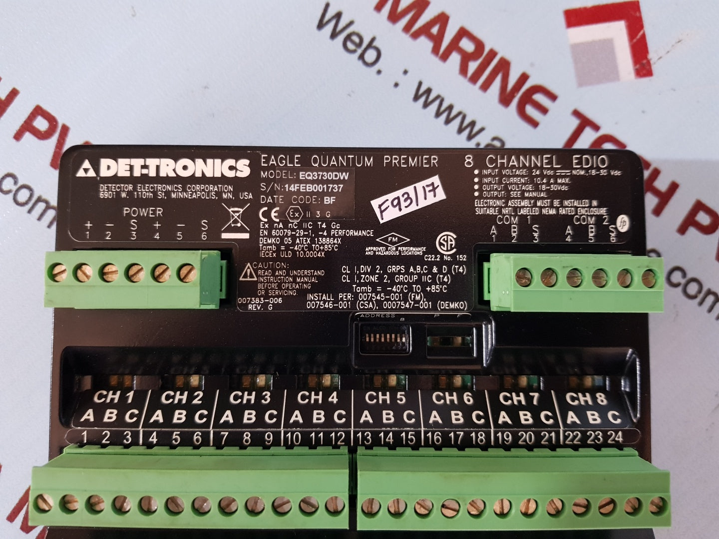 Det-tronics eq3730dw edio module