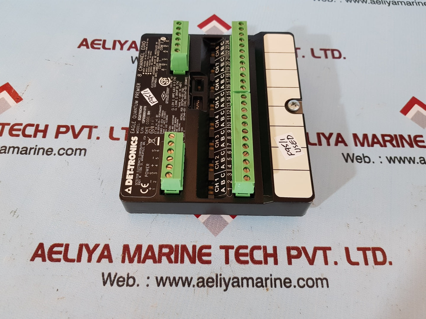 Det-tronics eq3730dw eagle quantum premier 8 channel edio i/o module